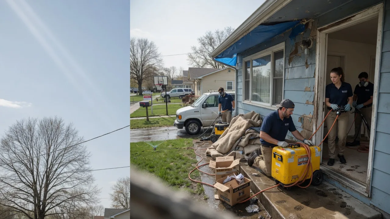 Basement Flood Cleanup in Holden, MO near me